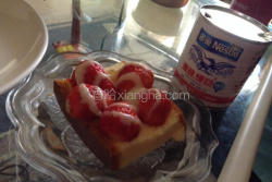 草莓蜂蜜蛋糕
