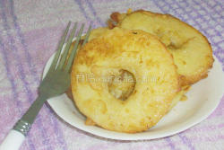 苹果圈圈饼
