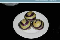 紫云豆沙包