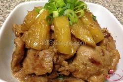 蜜凤梨炒肉片