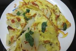 马铃薯塔香煎蛋