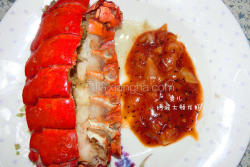 番茄黑椒龙虾