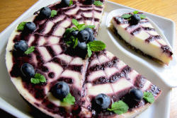蓝莓鲜乳酪蛋糕