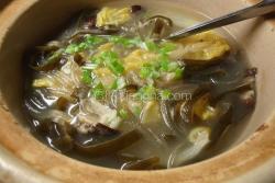 砂锅白菜海带汤