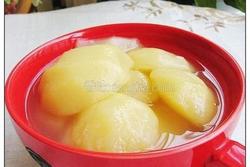 蜜汁炖桃
