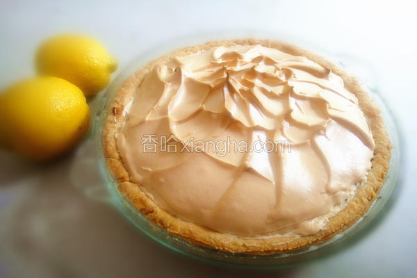 法式柠檬蛋白派