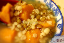 绿豆薏仁地瓜汤