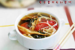 春菜番茄金针素汤