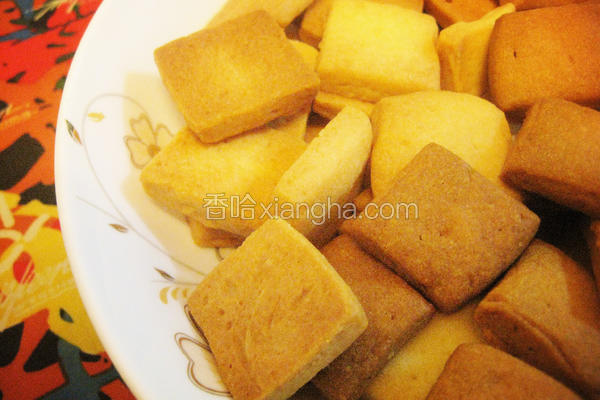 牛油造型曲奇饼干