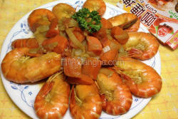 香辣咖哩泰国虾