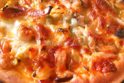 鸡肉香菇披萨