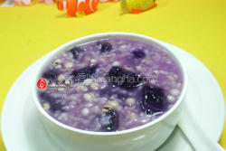 紫薯薏米仁大米粥