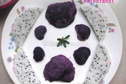 爱心紫薯
