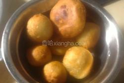 红薯哈密瓜汤圆