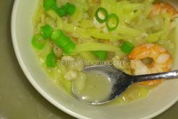 虾仁土豆疙瘩汤