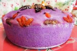 果子紫薯发糕