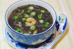 牛肉虾干紫菜汤