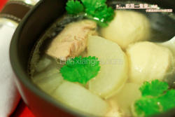 萝卜排骨鱼丸汤