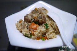 排骨香菇虾米焖饭