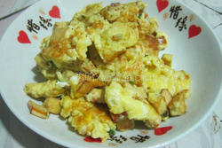 素鸡炒鸡蛋