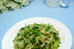 虾皮炒芹菜