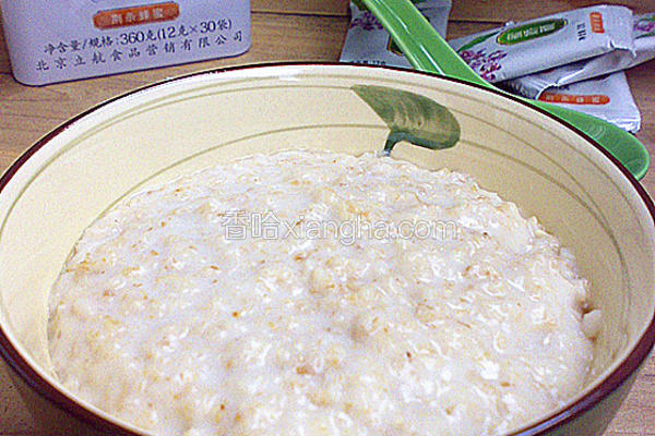 荆条蜜燕麦羹