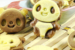 可爱熊猫立体饼干