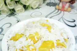 椰丝红薯米饭