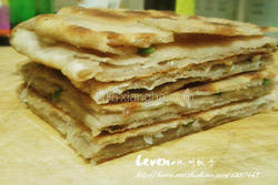 豆渣葱油饼