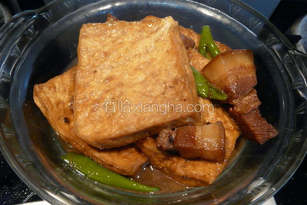 豆腐卤肉