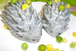 小刺猬豆沙包