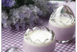 椰奶紫薯布丁