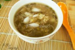 百合绿豆糯米粥