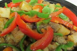 蔬菜炖肉饭