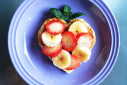 草莓香蕉脆饼