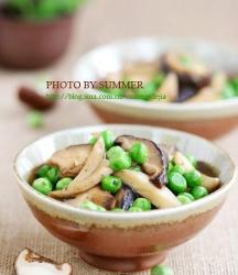 杂菇炒豌豆