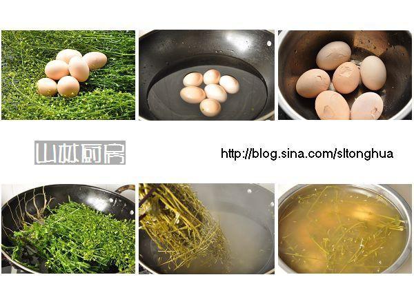 鸡蛋煮荠菜