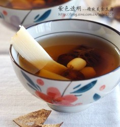 罗汉果甘蔗蜂蜜甜水