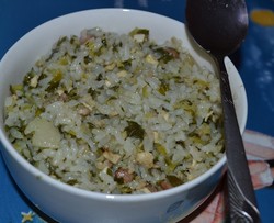 猪肉菜饭
