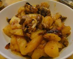 土豆烧鸡块