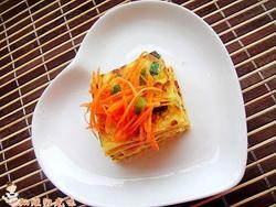 胡萝卜鸡蛋饼