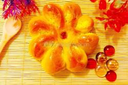 椰蓉花朵面包