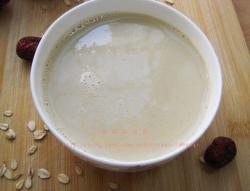 红枣燕麦豆浆