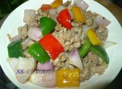 五彩肉片