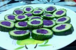 黄瓜紫薯圈