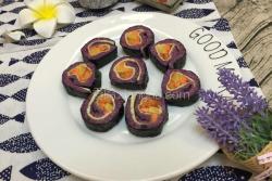 藜麦紫薯寿司卷
