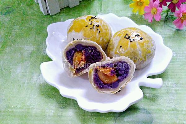 紫蛋黄酥