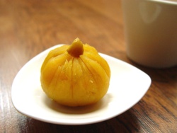 甘栗红薯茶巾