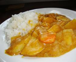 鸡肉咖喱饭