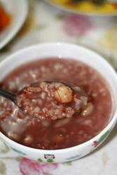 夏天冰凉清爽的香米粥